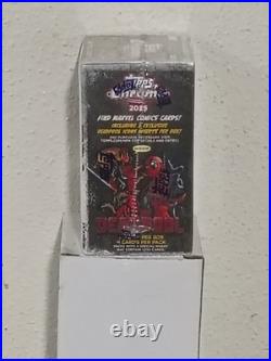 Topps Chrome Deadpool 2025 Marvel Sealed Trading Card Box, 28 Cards, Exclusive