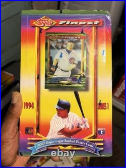 Topps Finest 1994 Series 1 Baseball Box New Sealed