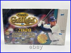 Topps Gold Label 2000 MLB Baseball Factory Sealed Hobby Box