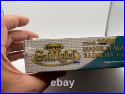 Topps Gold Label 2000 MLB Baseball Factory Sealed Hobby Box