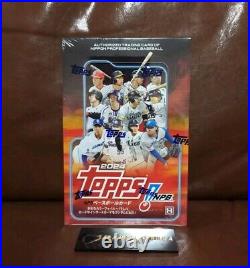 Topps NPB Baseball Cards Box 2024 Factory Sealed 24 pack From JP? New? With Shrink