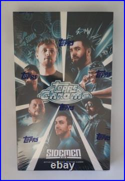Topps Sidemen Chrome Hobby Box Sealed Box Topps Sidemen Chrome Hobby Box Sealed Box