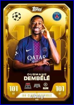 Topps UCC Match Attax 2025/26 Full Box 32 Packets UCL Europa League Cards