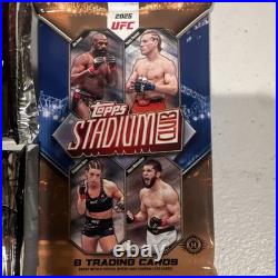 Topps UFC MMA Trading Card Packs Lot, Sealed 4 Packs, 2009 & 2025/2026
