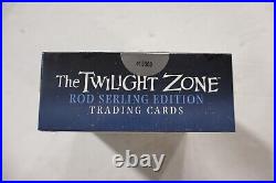 Twilight Zone Rod Serling Edition Factory Sealed Box of Trading Cards /5500