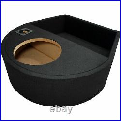 Universal Fit Single 10 Subwoofer Sealed Replacement Spare Tire Custom Sub Box