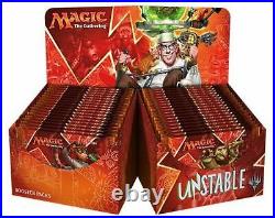 Unstable Booster Box 36 Sealed English Packs Magic the Gathering Cards