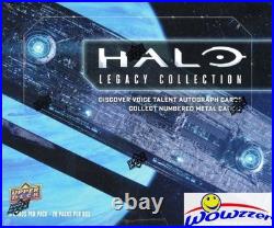 Upper Deck HALO Legacy Collection Factory Sealed HOBBY Box Upper Deck HALO Legacy Collection Factory Sealed HOBBY Box