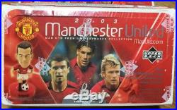 Upper Deck Ud 2003 Manchester United Premium Playmaker Factory Sealed Box
