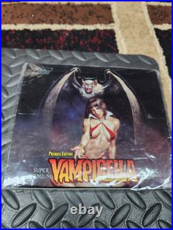 Vampirella Premier Edition Trading Cards Topps 1995 Harris Factory Sealed Box