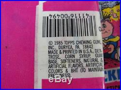 Vtg Topps 1985 Garbage Pail Kids Card Series 1 Box Unopened Sealed Wax Packs Gpk