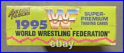 WWF Action Packed 1995 Wrestling Trading Cards Factory Sealed Box