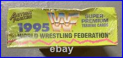 WWF Action Packed 1995 Wrestling Trading Cards Factory Sealed Box