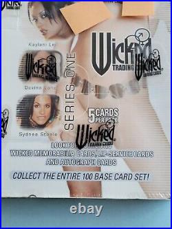 Wicked Series One & Two Trading Cards Sealed Hobby Box Stormy Daniels Julia Ann