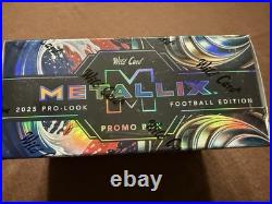 Wild Card American Metallix Football Sealed Promo Box 2025