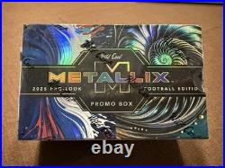 Wild Card American Metallix Football Sealed Promo Box 2025