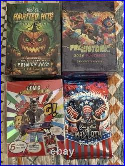 Wild Card Bundle Sealed Box Lot