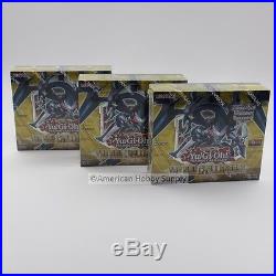 Yu-Gi-Oh! THE NEW CHALLENGERS 1st Edition Booster Box x3 SEALED TCG Card Packs