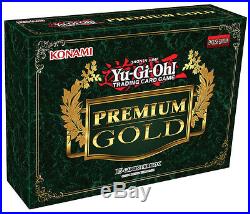 YuGiOh! 75 Premium Gold Cards 5 Sealed Booster Box Genuine Konami English