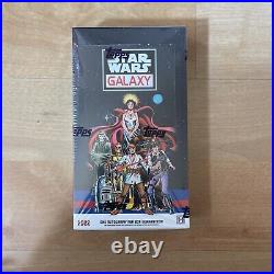 (factory Sealed) 2022 Topps Chrome Star Wars Galaxy Hobby Box 18 Packs Per Box