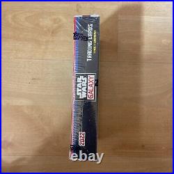 (factory Sealed) 2022 Topps Chrome Star Wars Galaxy Hobby Box 18 Packs Per Box