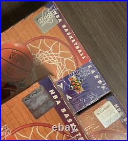 (x3) 1993-94 Upper Deck Basketball Series 1 Unopened Factory Sealed Box 36 Packs